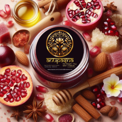 Anupasna Premium Rosy Radiance Lip Scrub